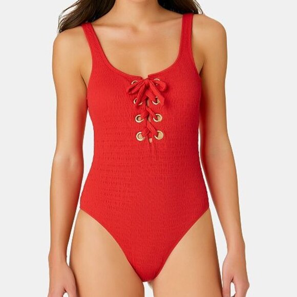 California Waves Other - NWT California Waves One Piece Swimsuit XS Red